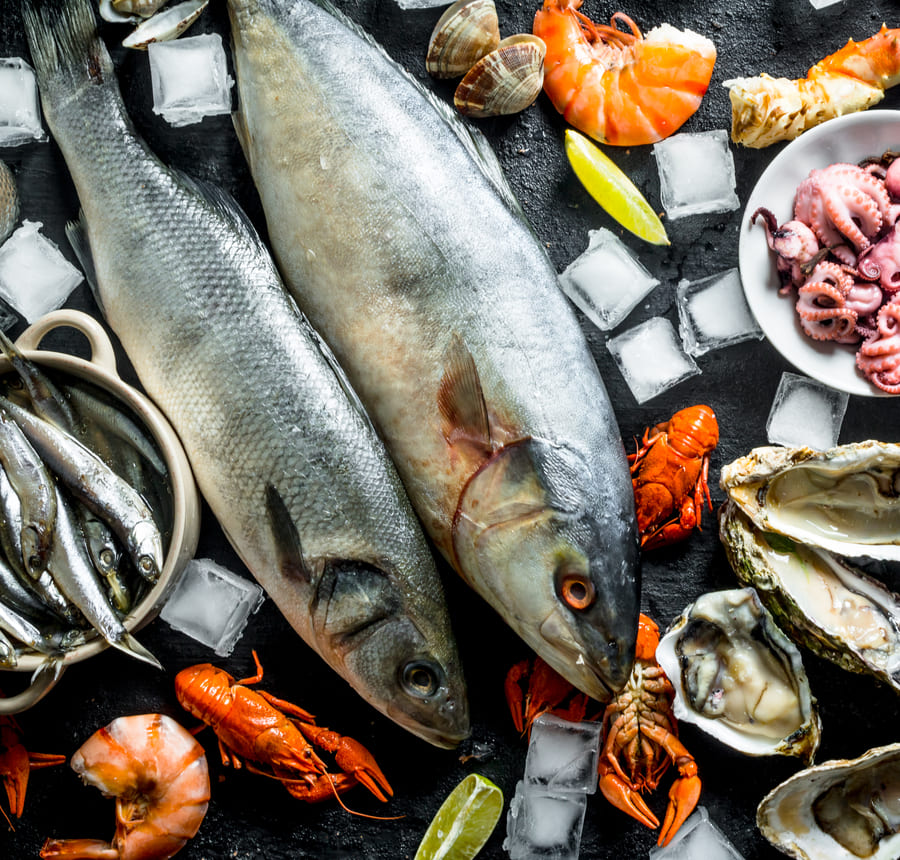 Fish and seafood